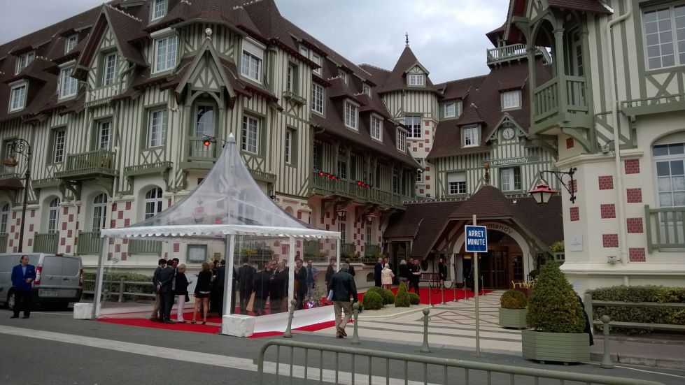 Location de tente au Normandy à Deauville
